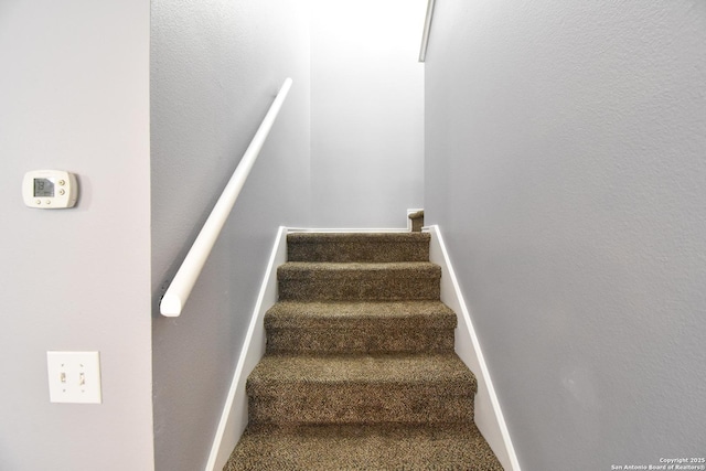 10310 Mission Crk, Converse, TX 78109 - stairs featuring carpet flooring
