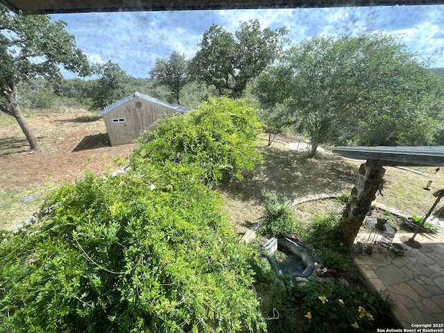 184 Guadalupe Hls, Seguin, TX 78155 - view of yard with a shed
