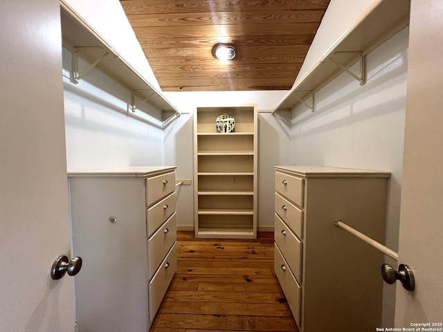 184 Guadalupe Hls, Seguin, TX 78155 - walk in closet featuring hardwood / wood-style floors