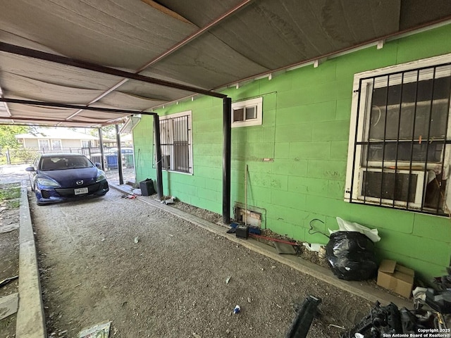 211 Wilcox, San Antonio, TX 78211 - view of property exterior featuring concrete block siding