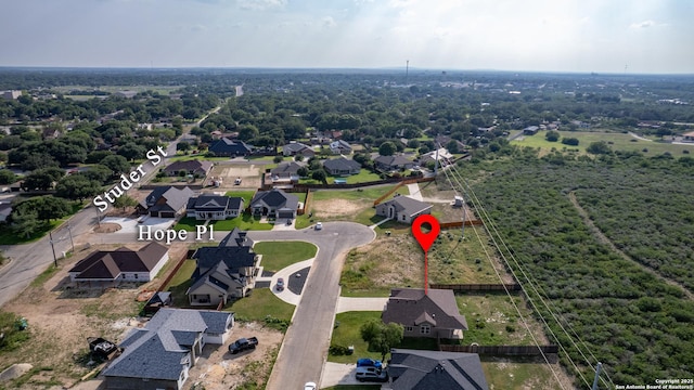 13 Hope, Uvalde, TX 78801 - aerial overview of property's location featuring nearby suburban area