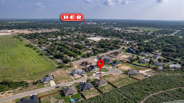13 Hope, Uvalde, TX 78801 - aerial overview of property's location featuring nearby suburban area