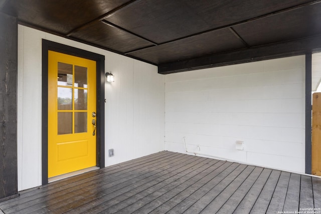 502 E Palfrey, San Antonio, TX 78223 - view of deck