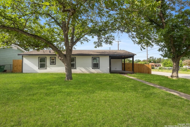 502 E Palfrey, San Antonio, TX 78223 - view of ranch-style home