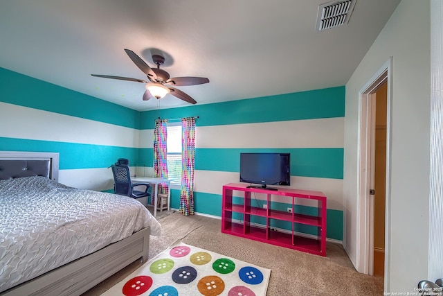12870 Limestone, San Antonio, TX 78253 - bedroom with carpet flooring and a ceiling fan