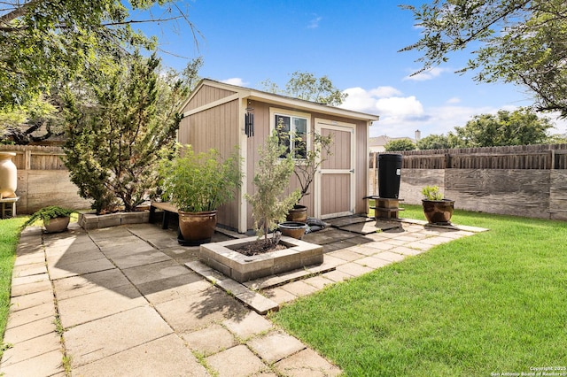 435 Red Quill Nest, San Antonio, TX 78253 - view of shed with a fenced backyard