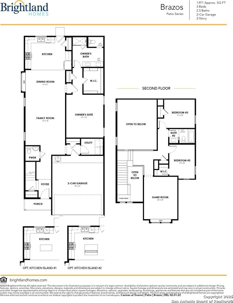 1229 Casetta Run, New Braunfels, TX 78130 - view of room layout