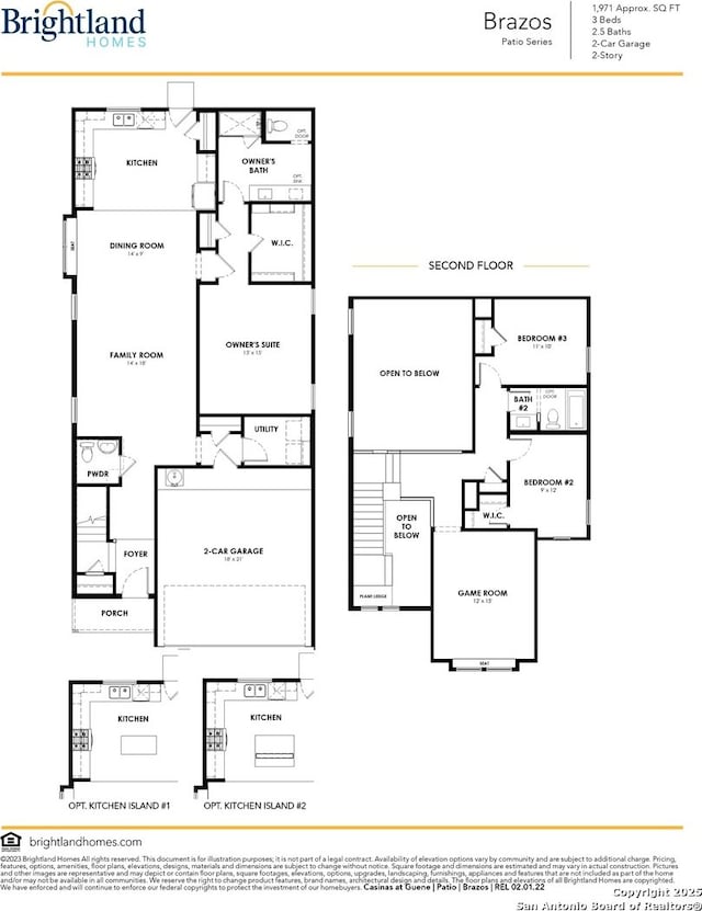 1229 Casetta Run, New Braunfels, TX 78130 - view of room layout