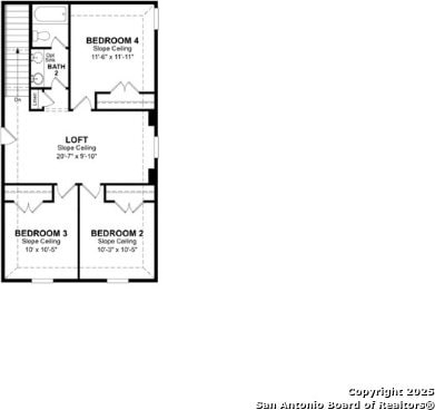 6651 Comanche Vly, San Antonio, TX 78233 - view of room layout