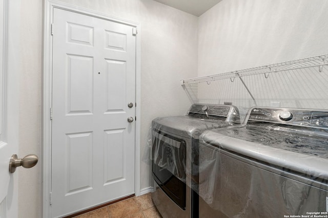 9218 Pacific Maple, San Antonio, TX 78254 - laundry area with separate washer and dryer