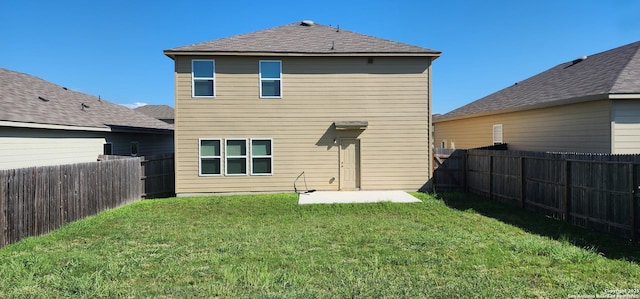 7115 Mesa Clfs, Converse, TX 78109 - back of property featuring a fenced backyard and a patio