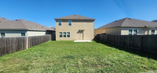 7115 Mesa Clfs, Converse, TX 78109 - rear view of house featuring a fenced backyard and a patio