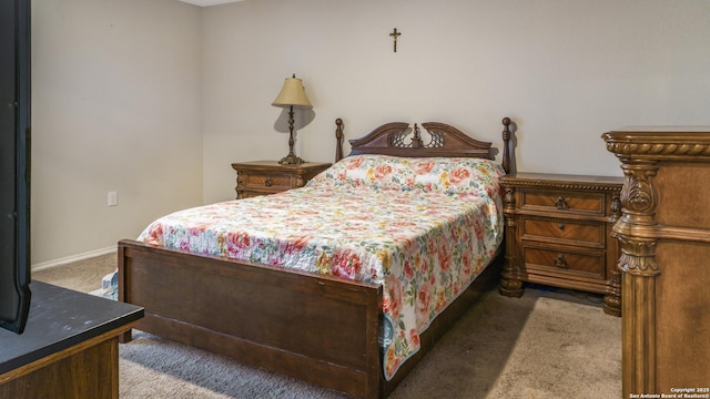 7207 Rosada Way, San Antonio, TX 78218 - carpeted bedroom featuring baseboards