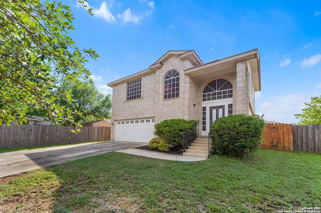 10223 Cactus Vly, San Antonio, TX 78254 - traditional-style home featuring brick siding, driveway, and an attached garage