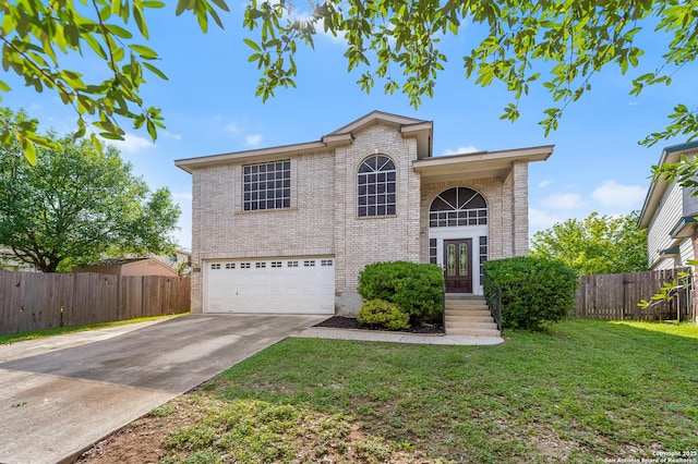 10223 Cactus Vly, San Antonio, TX 78254 - traditional home featuring brick siding, an attached garage, and concrete driveway