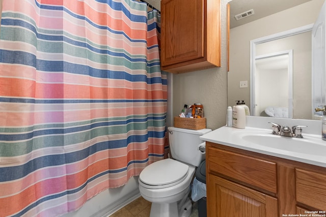 10223 Cactus Vly, San Antonio, TX 78254 - bathroom featuring vanity and a shower with curtain
