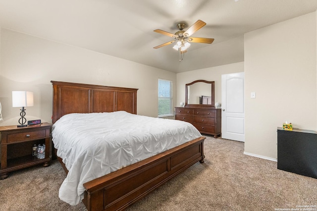 10223 Cactus Vly, San Antonio, TX 78254 - bedroom with light carpet and a ceiling fan