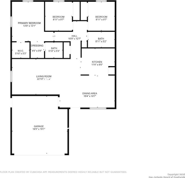 1503 Jami, Pleasanton, TX 78064 - view of home floor plan