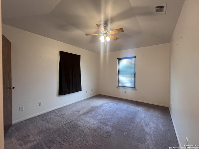 1503 Jami, Pleasanton, TX 78064 - carpeted spare room featuring a ceiling fan and baseboards