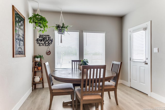 29125 Rock Cyn, Bulverde, TX 78163 - dining area with light wood finished floors and plenty of natural light