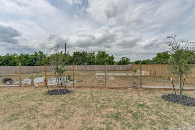29125 Rock Cyn, Bulverde, TX 78163 - view of yard with a garden
