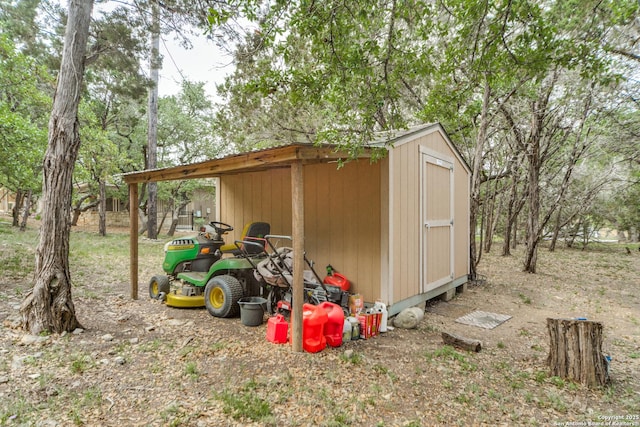 1777 Crossbow, Canyon Lake, TX 78133 - view of shed