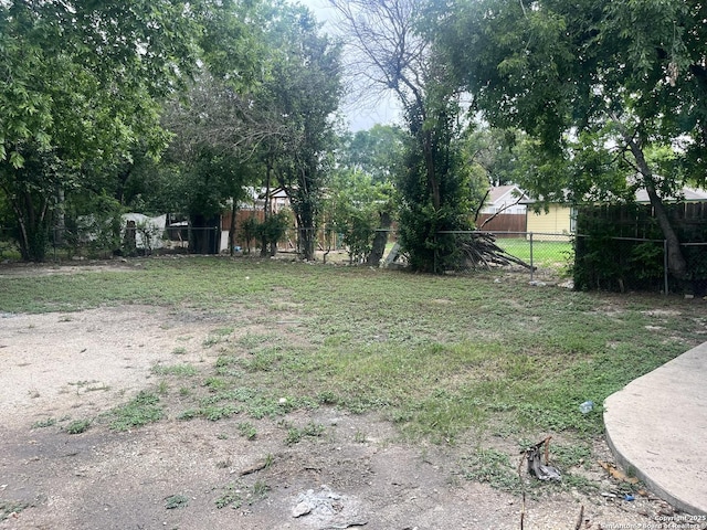 503 Grosvenor, San Antonio, TX 78221 - view of yard