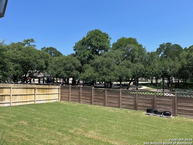 8023 Jalane Oaks, San Antonio, TX 78255 - view of fenced backyard