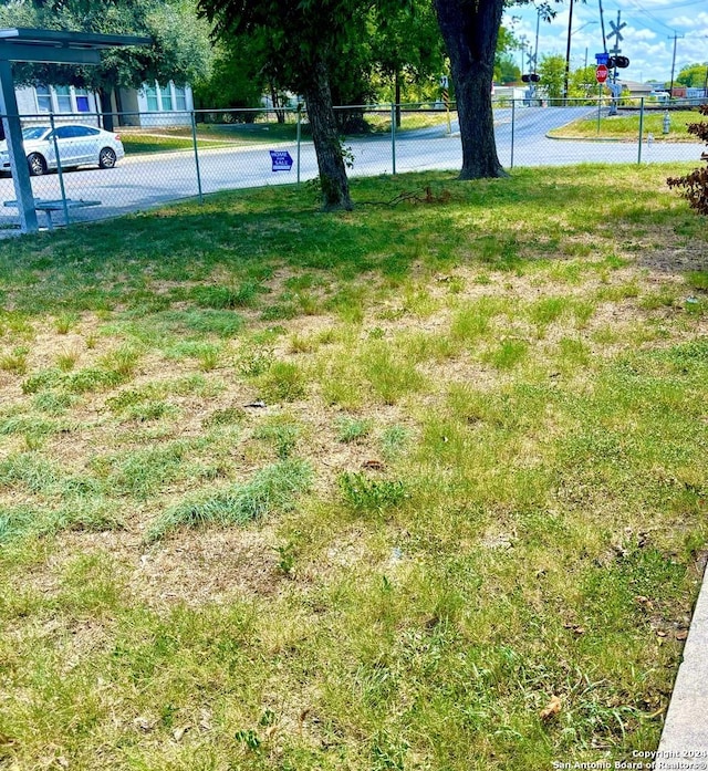 806 Ceralvo, San Antonio, TX 78207 - view of yard