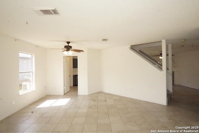 5615 Camry Spgs, San Antonio, TX 78251 - spare room featuring ceiling fan