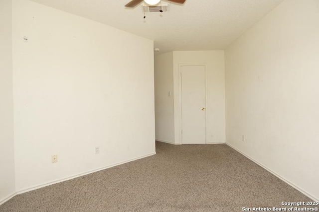 5615 Camry Spgs, San Antonio, TX 78251 - empty room with carpet flooring and a ceiling fan