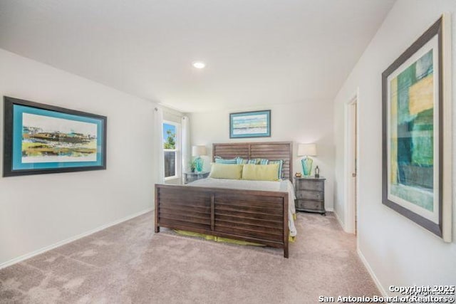 212 Agave Cir, Jourdanton, TX 78026 - bedroom featuring carpet flooring and recessed lighting