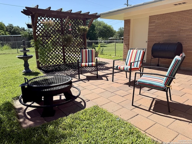 803 Leland, Kenedy, TX 78119 - view of patio / terrace