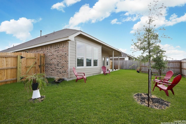 5798 Luciano Trl, Seguin, TX 78155 - fenced backyard with a gate