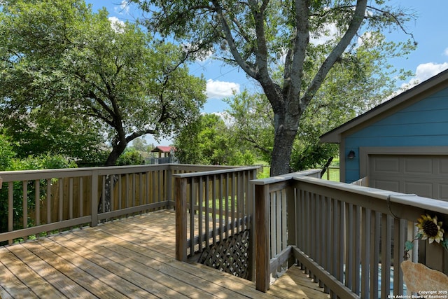 8822 Fernbrook, San Antonio, TX 78250 - view of wooden deck