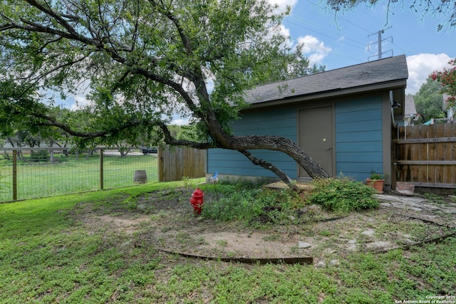 8822 Fernbrook, San Antonio, TX 78250 - view of yard