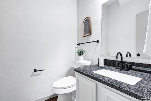 13322 Galicia, Universal City, TX 78148 - half bathroom with vanity and a textured wall