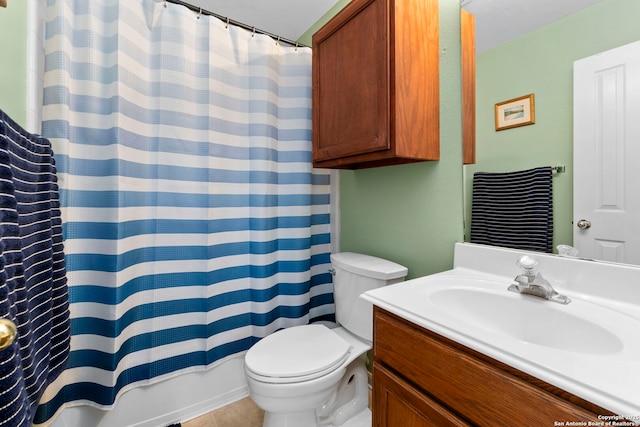 2611 Menard, San Antonio, TX 78251 - bathroom featuring vanity and tile patterned flooring