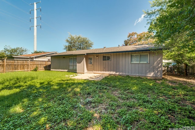7334 Cherry Brk, San Antonio, TX 78238 - rear view of house with a fenced backyard
