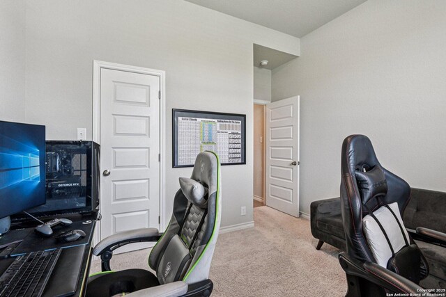 12108 Buckaroo Rnch, San Antonio, TX 78254 - carpeted office featuring baseboards