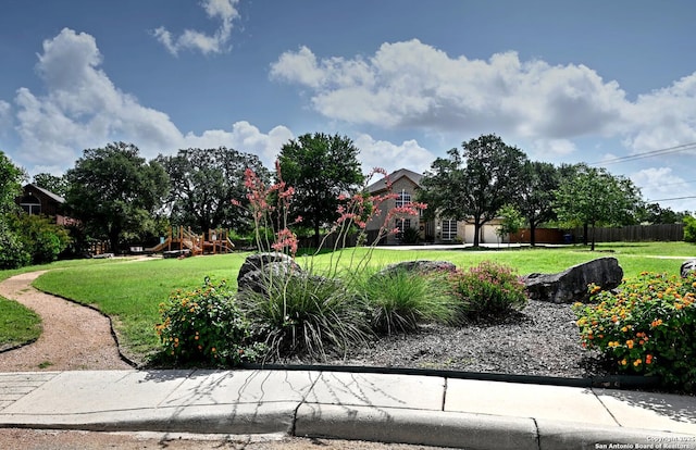 21539 Bubbling Crk, San Antonio, TX 78259 - view of community featuring a playground