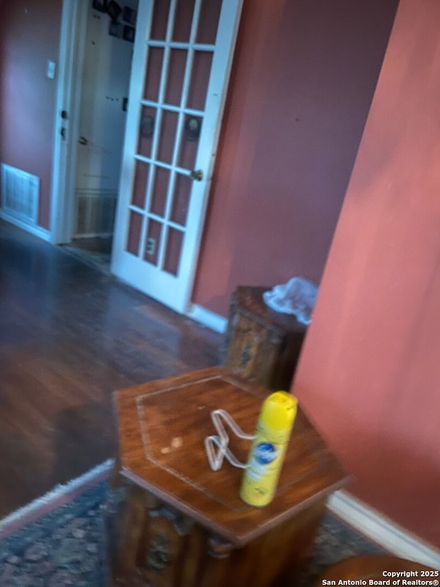 2510 W Mulberry Ave, San Antonio, TX 78228 - detailed view of baseboards and wood finished floors