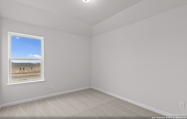 2520 Seabream Dr, San Antonio, TX 78253 - empty room featuring carpet and vaulted ceiling