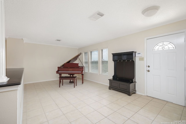 18706 Redriver, San Antonio, TX 78259 - foyer entrance with ornamental molding and baseboards