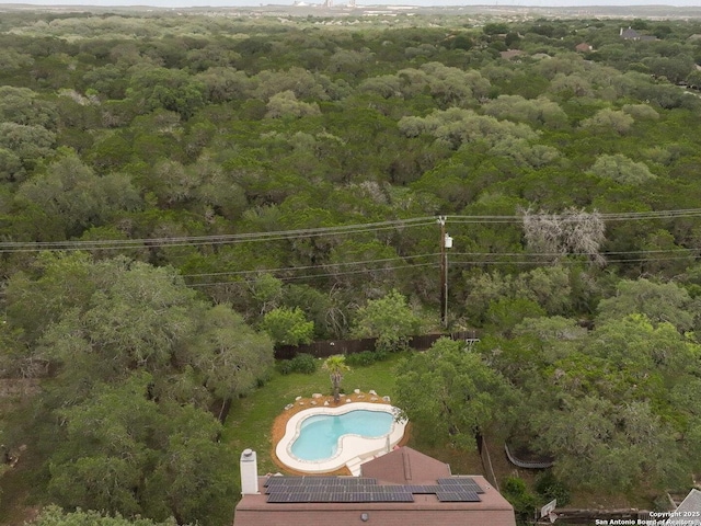 18706 Redriver, San Antonio, TX 78259 - drone / aerial view of a heavily wooded area
