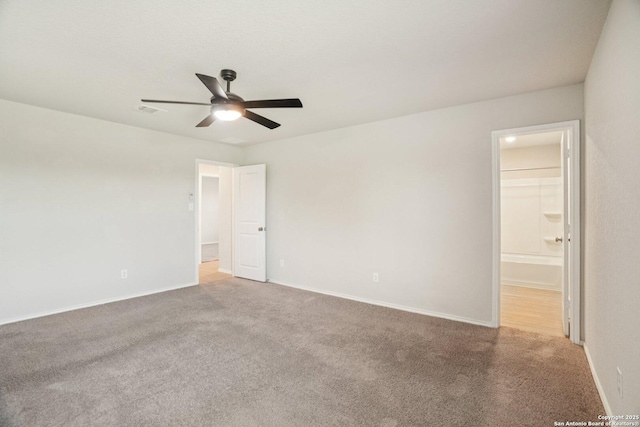 6407 Ignacio, San Antonio, TX 78220 - unfurnished bedroom with carpet and ceiling fan