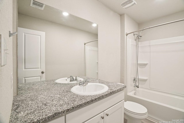 6407 Ignacio, San Antonio, TX 78220 - bathroom featuring vanity and shower / bath combination