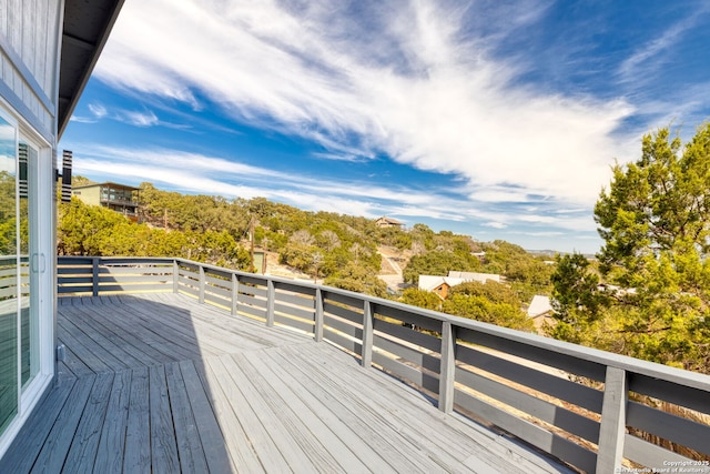 2165 Colleen Dr, Canyon Lake, TX 78133 - view of wooden terrace