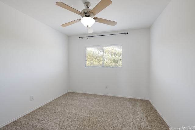 11922 Briarton Wls, San Antonio, TX 78254 - empty room featuring carpet flooring and ceiling fan