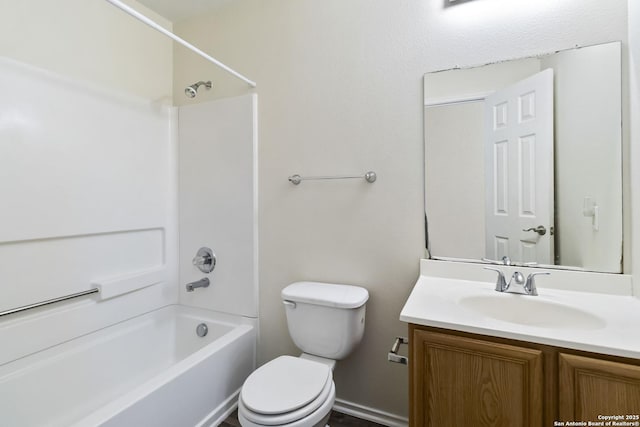 8611 Shaenfield, San Antonio, TX 78254 - full bathroom with vanity and tub / shower combination